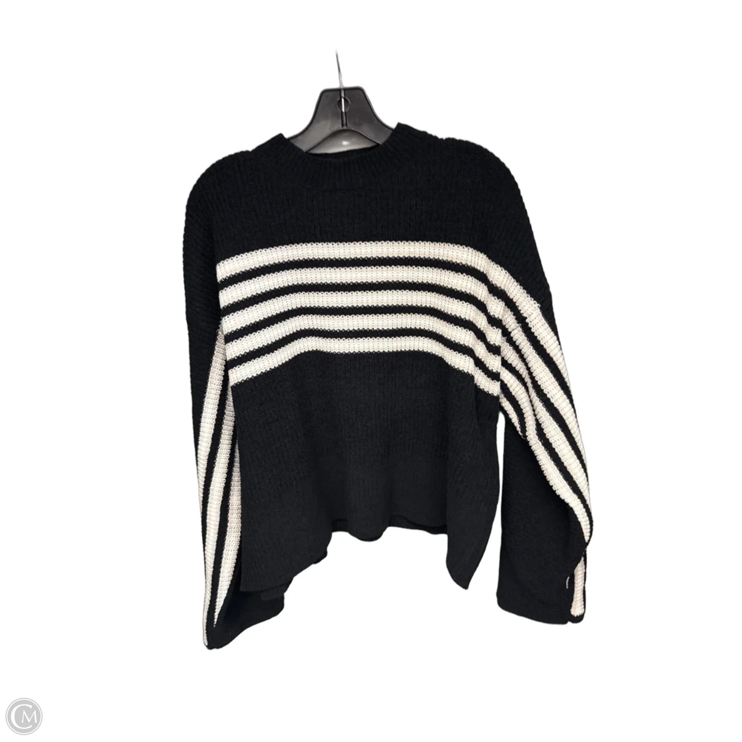 Sweater By Sanctuary In Black & White, Size: M