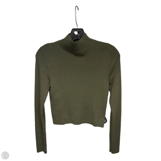Top Long Sleeve Designer By Alice + Olivia In Green, Size: M