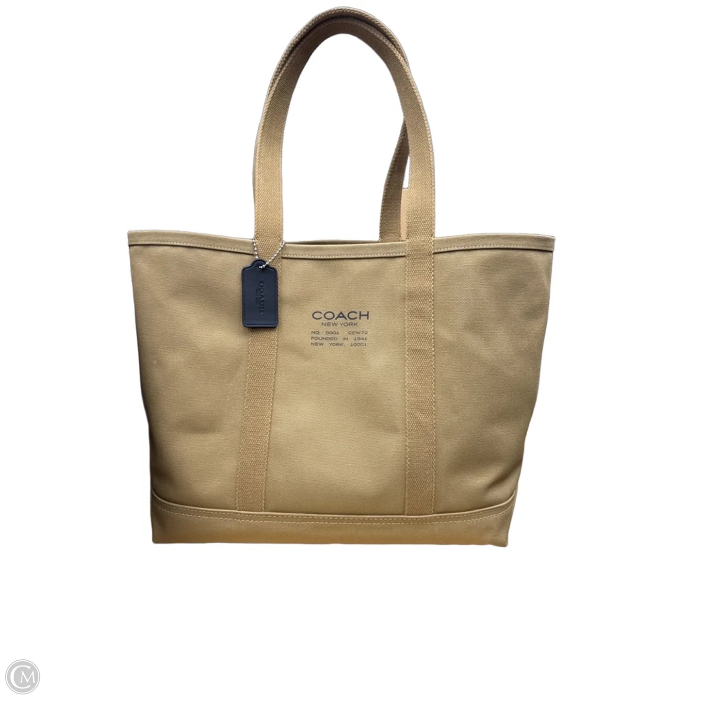 Tote Designer By Coach, Size: Large