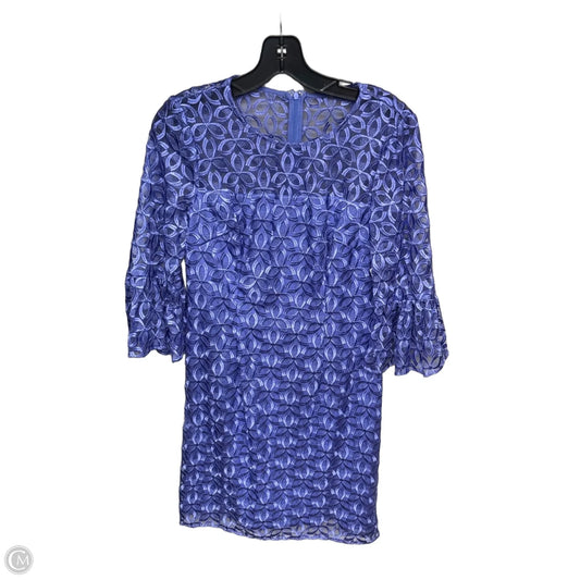 Dress Party Midi By Adrianna Papell In Purple, Size: 4
