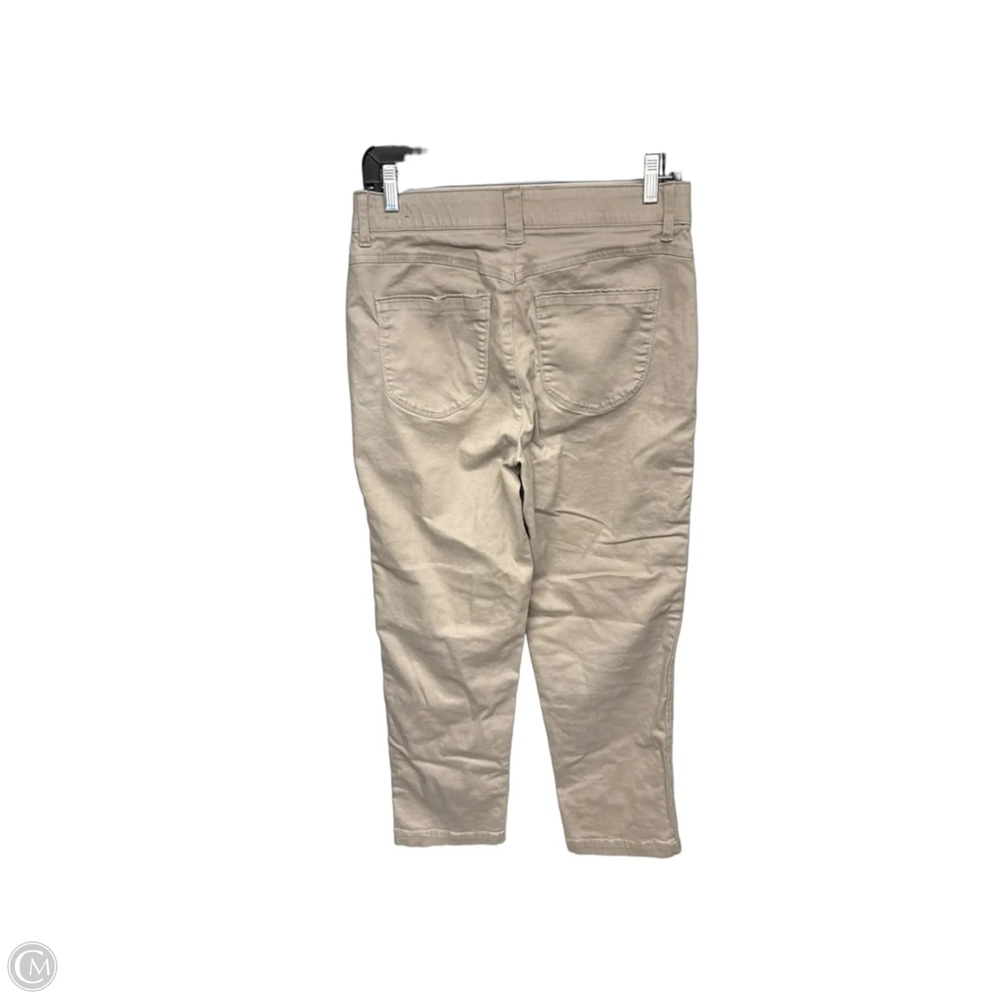 Pants Cropped By Wit & Wisdom In Taupe, Size: 6