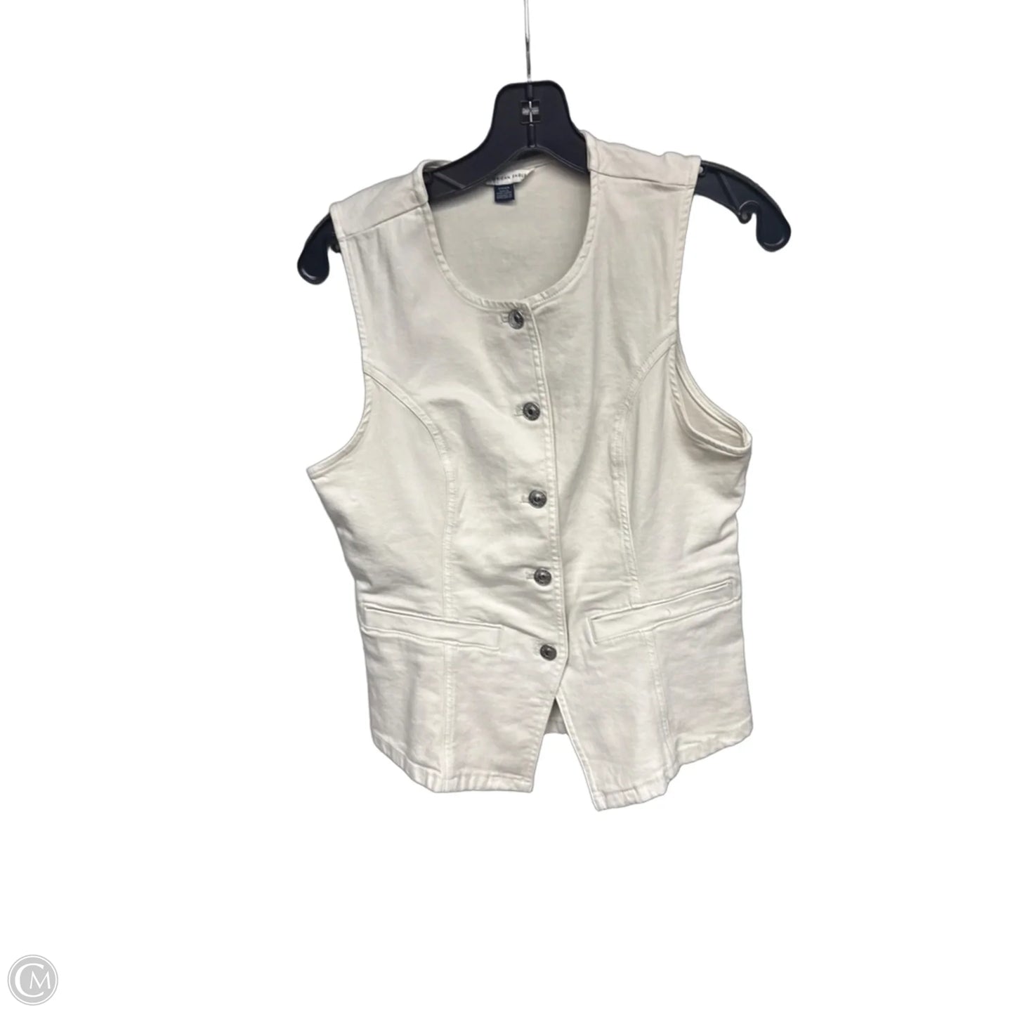 Top Sleeveless By American Eagle In Cream, Size: S
