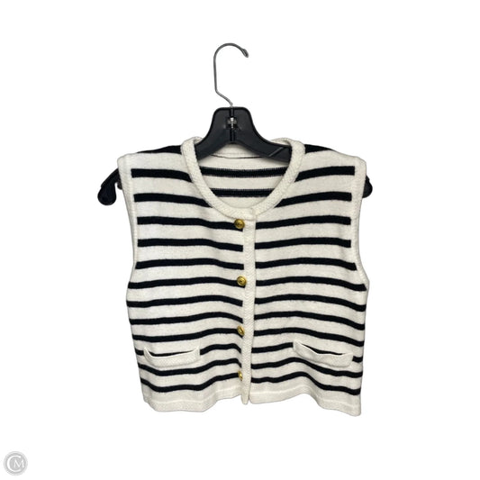 Sweater By Clothes Mentor In Striped Pattern, Size: Osfm