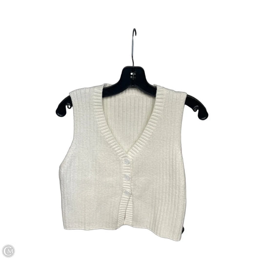 Sweater By Clothes Mentor In Cream, Size: M