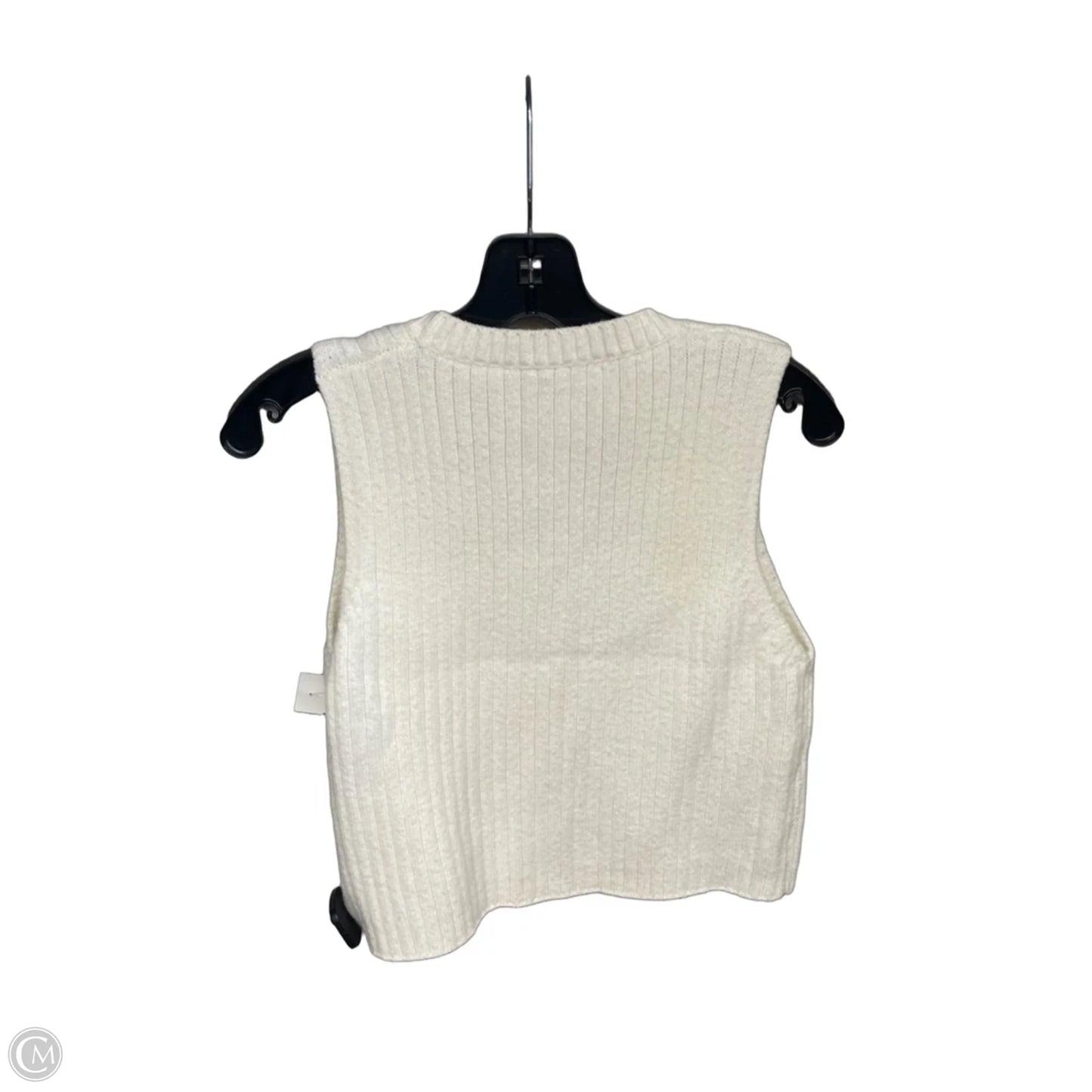 Sweater By Clothes Mentor In Cream, Size: M