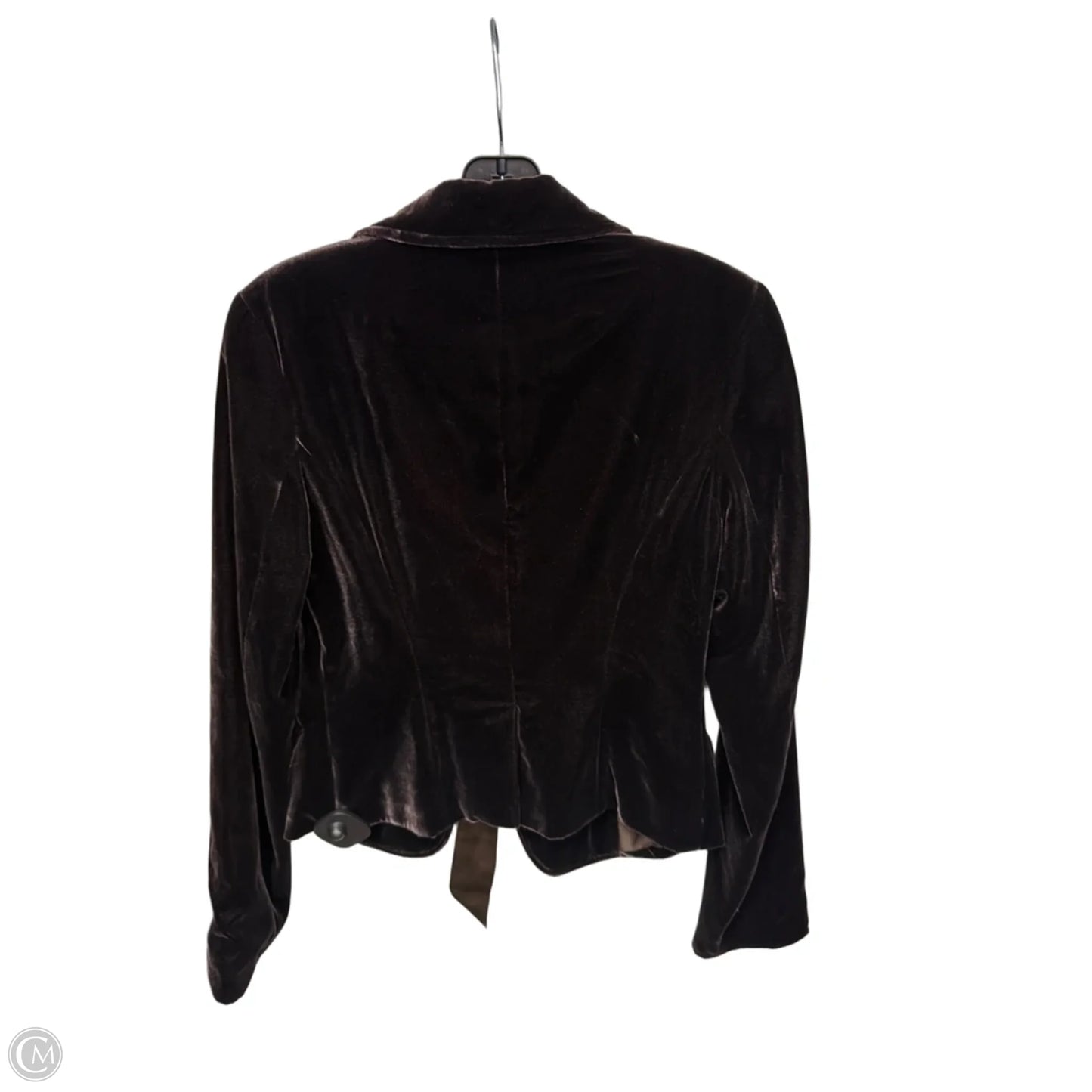 Blazer By Clothes Mentor In Brown, Size: Medium