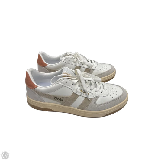Shoes Sneakers By Gola In Pink & White, Size: 6
