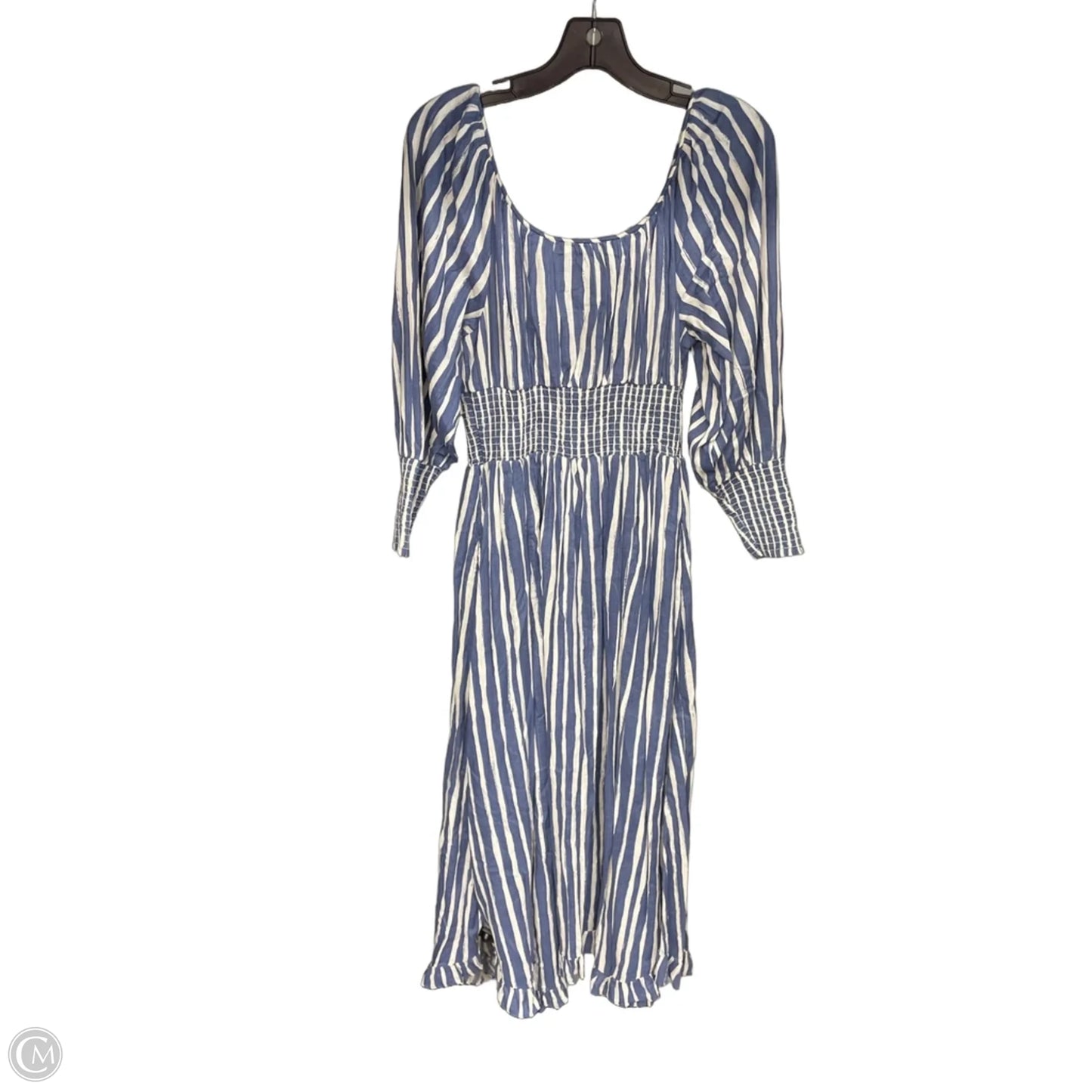 Dress Casual Maxi By Anthropologie In Striped Pattern, Size: S