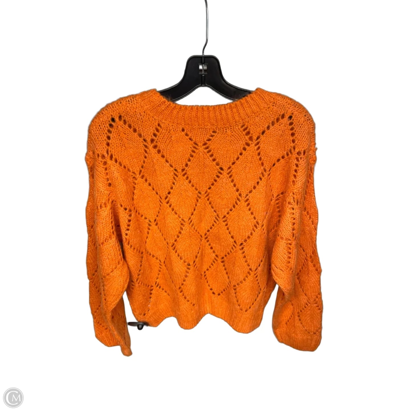 Sweater By Moon River In Orange, Size: M