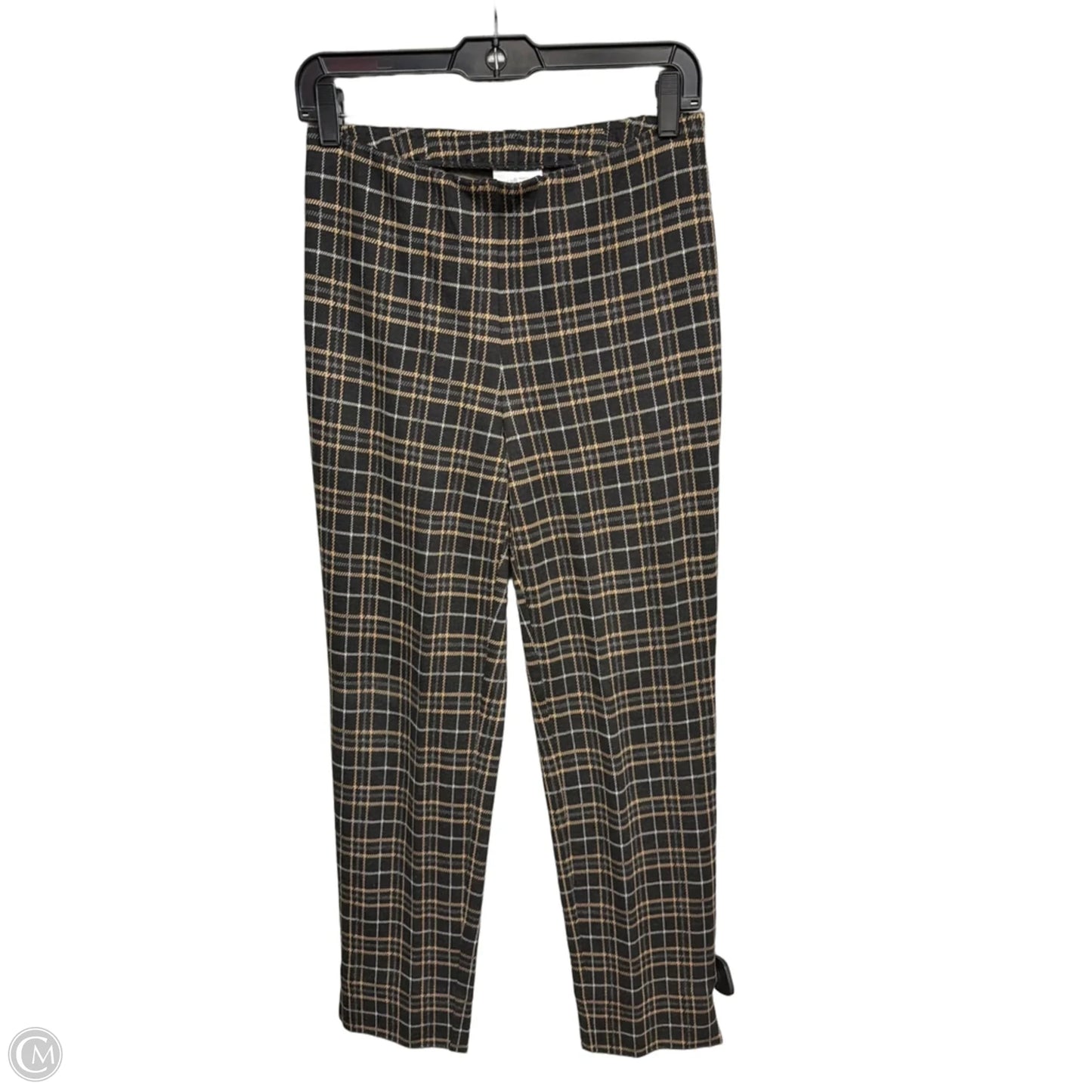 Pants Cropped By J. Jill In Plaid Pattern, Size: Sp