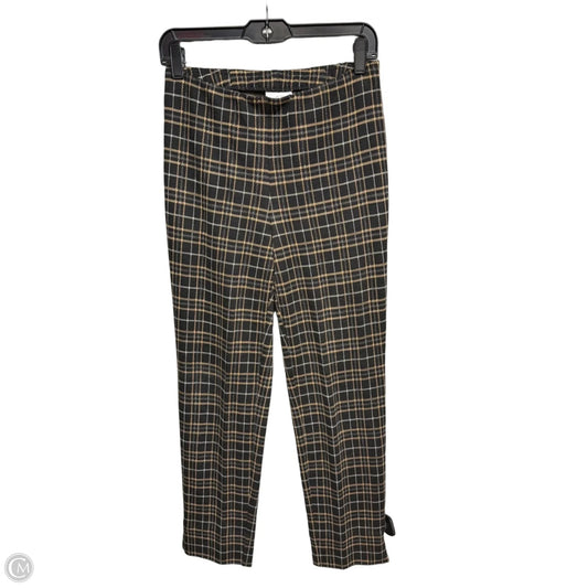 Pants Cropped By J. Jill In Plaid Pattern, Size: Sp