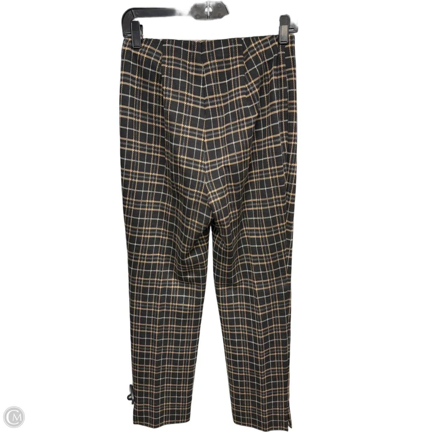 Pants Cropped By J. Jill In Plaid Pattern, Size: Sp