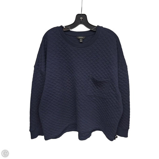 Sweater By Banana Republic In Navy, Size: Xl