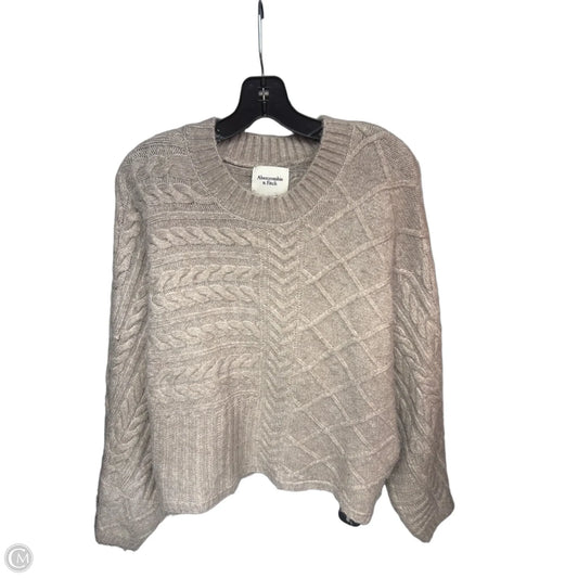 Sweater By Abercrombie And Fitch In Beige, Size: S