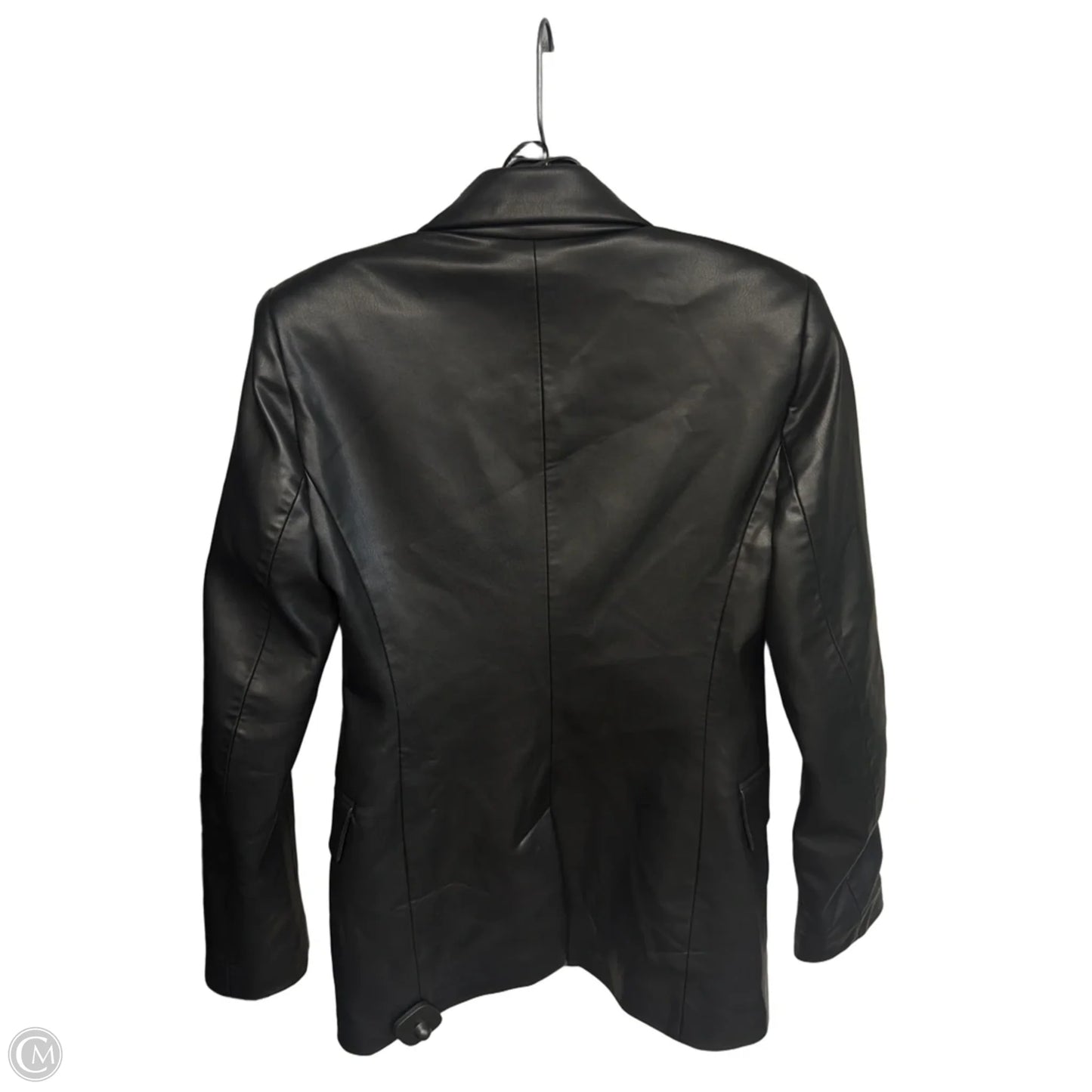 Blazer By Clothes Mentor In Black, Size: S