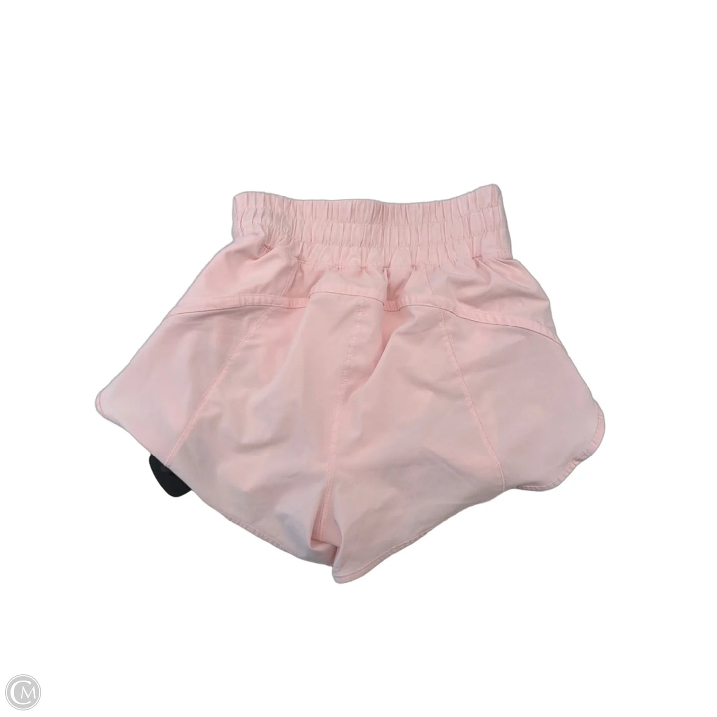 Athletic Shorts By Lululemon In Pink, Size: 2