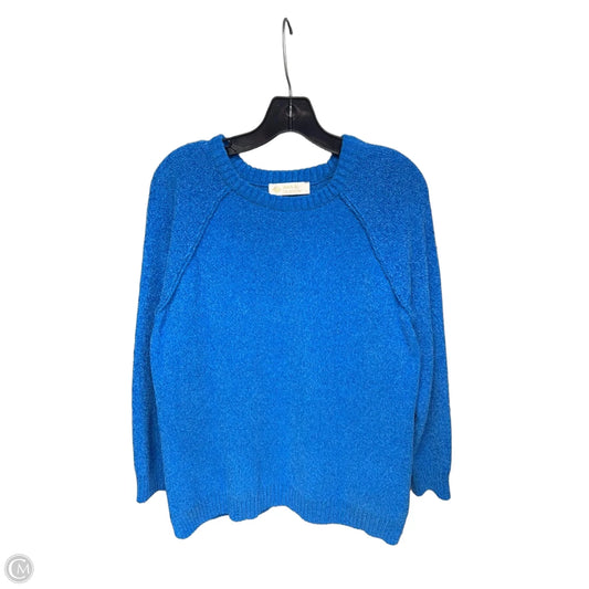 Sweater By Leela & Lavender In Blue, Size: L