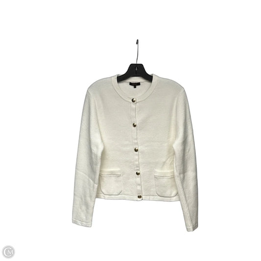 Cardigan By Quince In White, Size: L