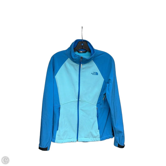 Athletic Jacket By The North Face In Blue, Size: M