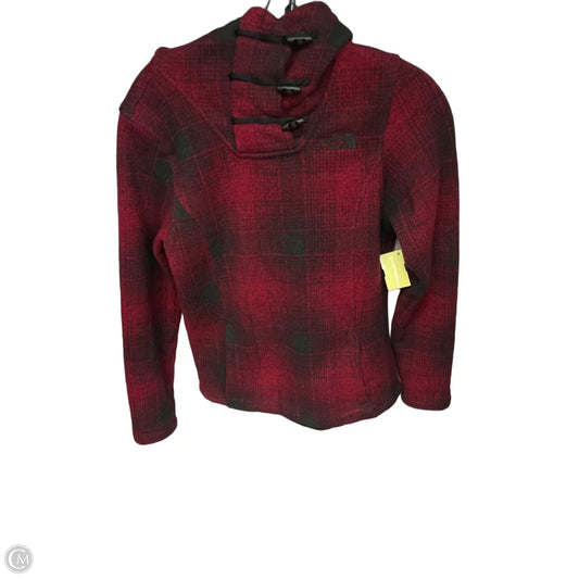 Jacket Fleece By The North Face In Black & Red, Size: Xs