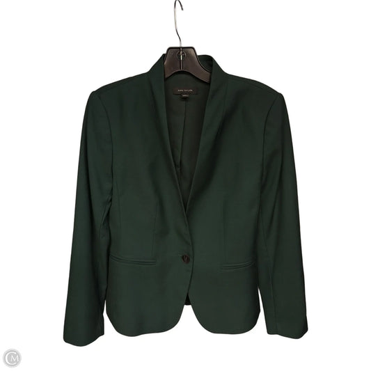 Blazer By Ann Taylor In Green, Size: 2