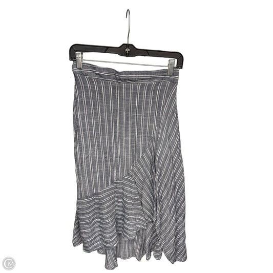 Skirt Maxi By Lulus In Blue & White, Size: S