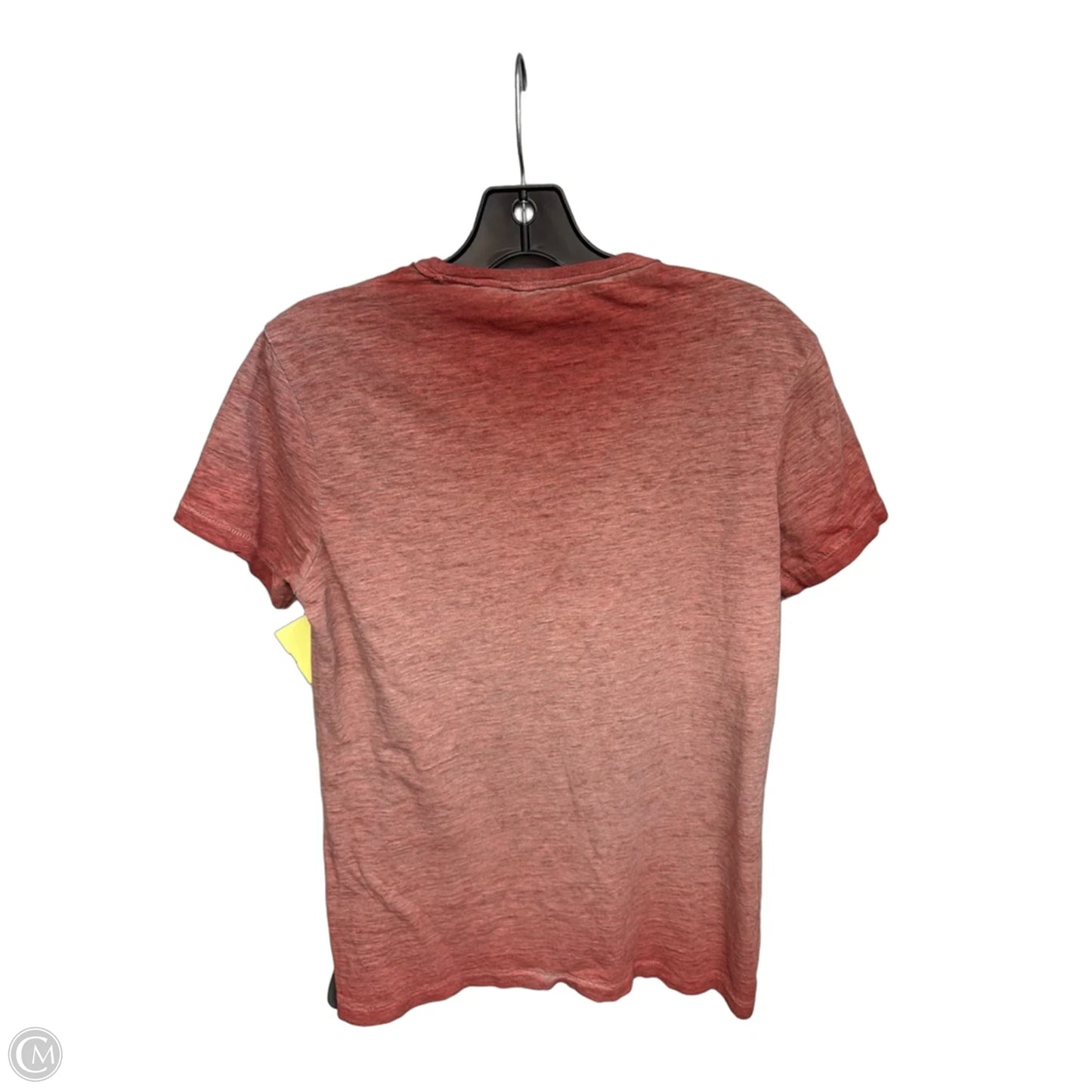 Top Short Sleeve By Harley Davidson In Orange, Size: M