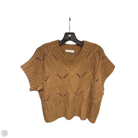 Sweater By Zenana In Brown, Size: M