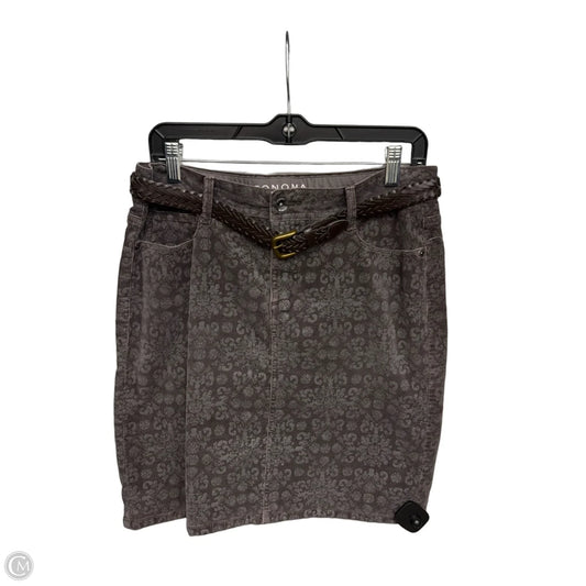 Skirt Midi By Sonoma In Brown, Size: 6