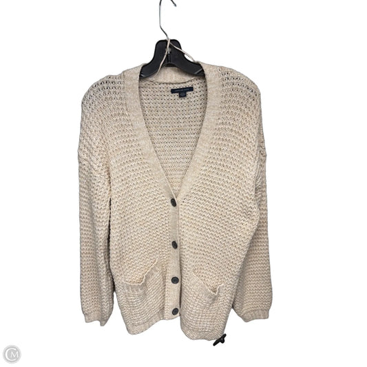 Cardigan By American Eagle In Cream, Size: M
