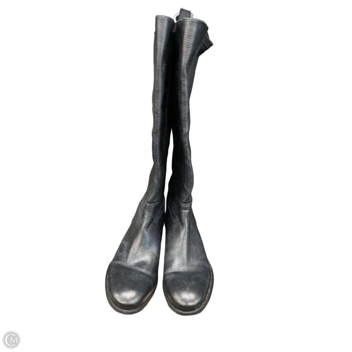 Boots Knee Flats By Talbots In Black, Size: 8