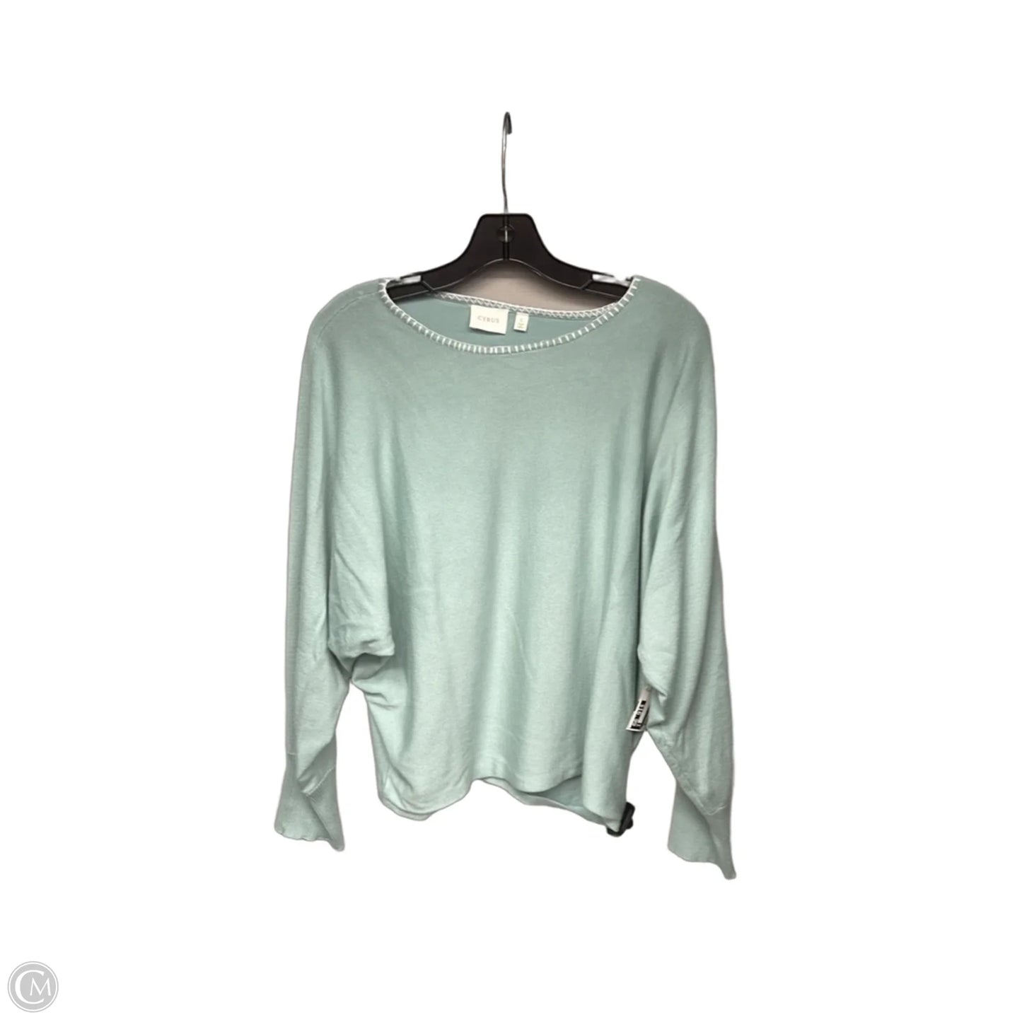 Sweater By Cyrus In Aqua, Size: L
