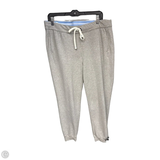Athletic Pants By Southern Tide In Grey, Size: L