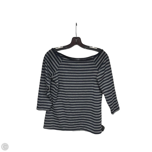 Top Long Sleeve By Limited In Striped Pattern, Size: S