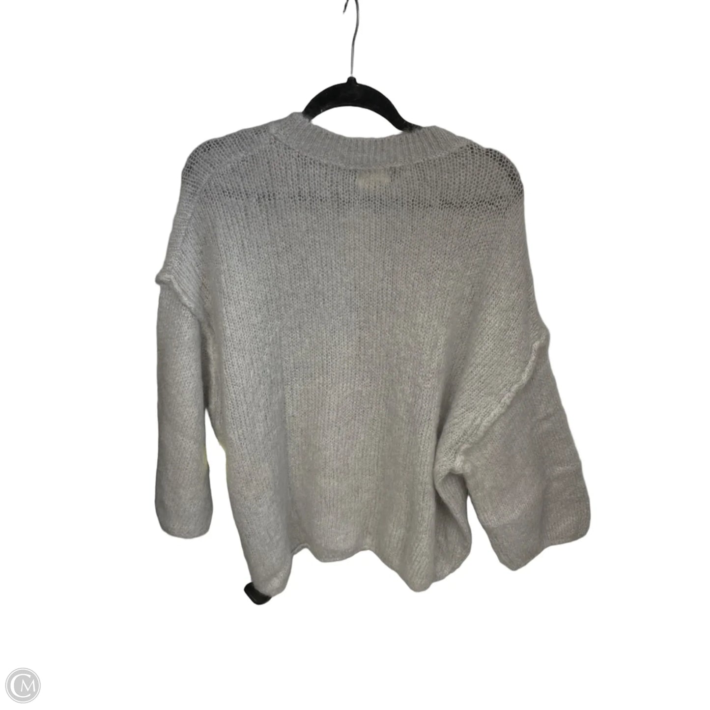Sweater By Elan In Grey, Size: Xl