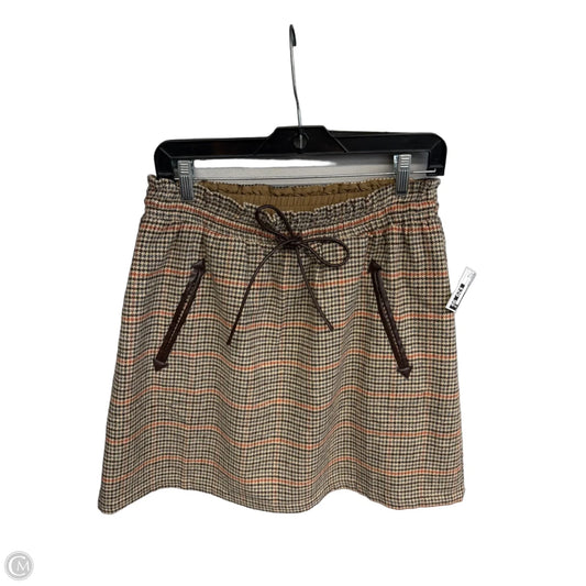 Skirt Midi By Pomander Place In Brown, Size: M