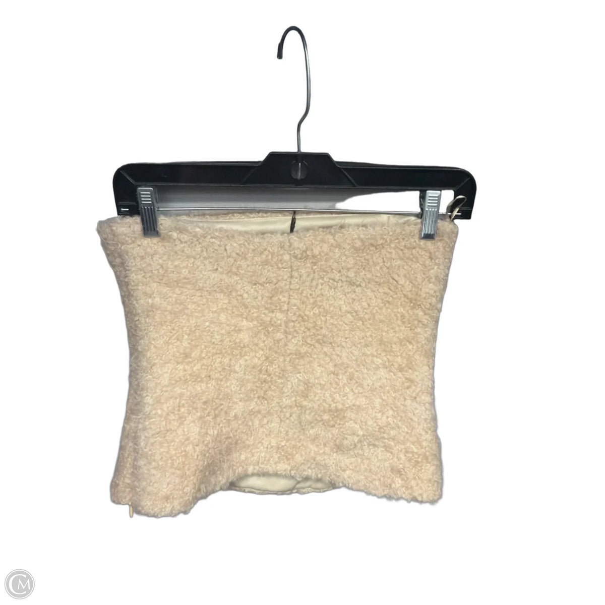 Top Sleeveless By Zara In Tan, Size: S