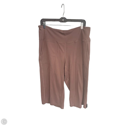 Athletic Pants By Lululemon In Brown, Size: 14