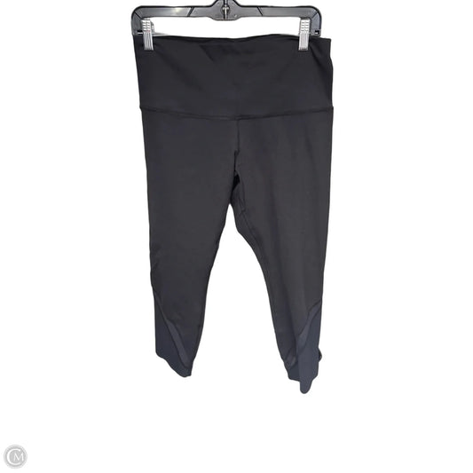 Athletic Leggings By Lululemon In Black, Size: L