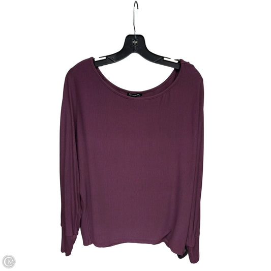 Top Long Sleeve By Prettygarden In Purple, Size: L