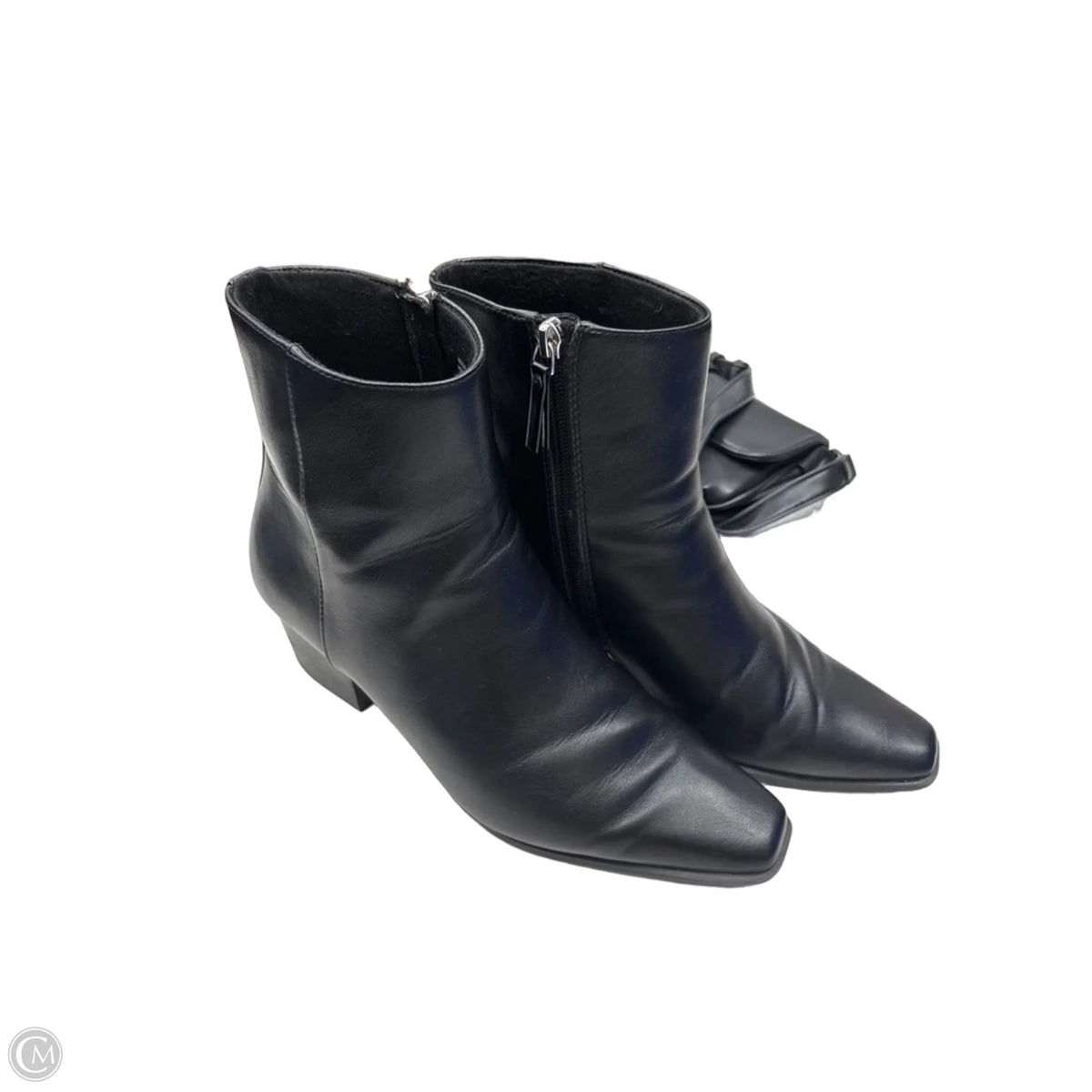 Boots Ankle Heels By Old Navy In Black, Size: 7