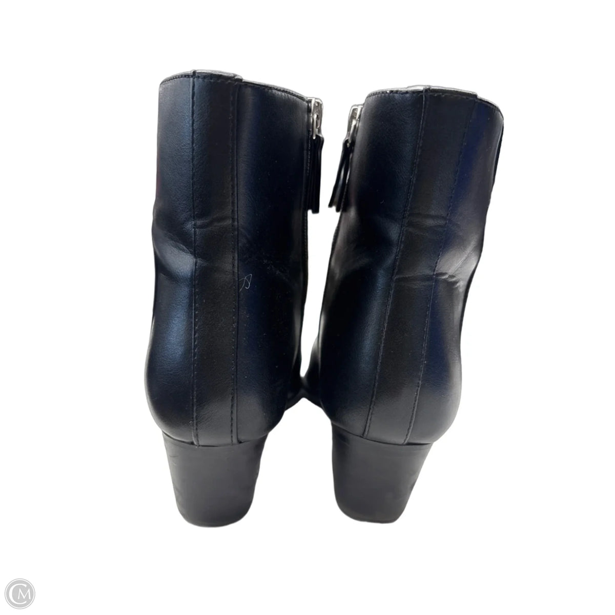 Boots Ankle Heels By Old Navy In Black, Size: 7
