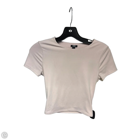 Top Short Sleeve By Express In Pink, Size: Xs