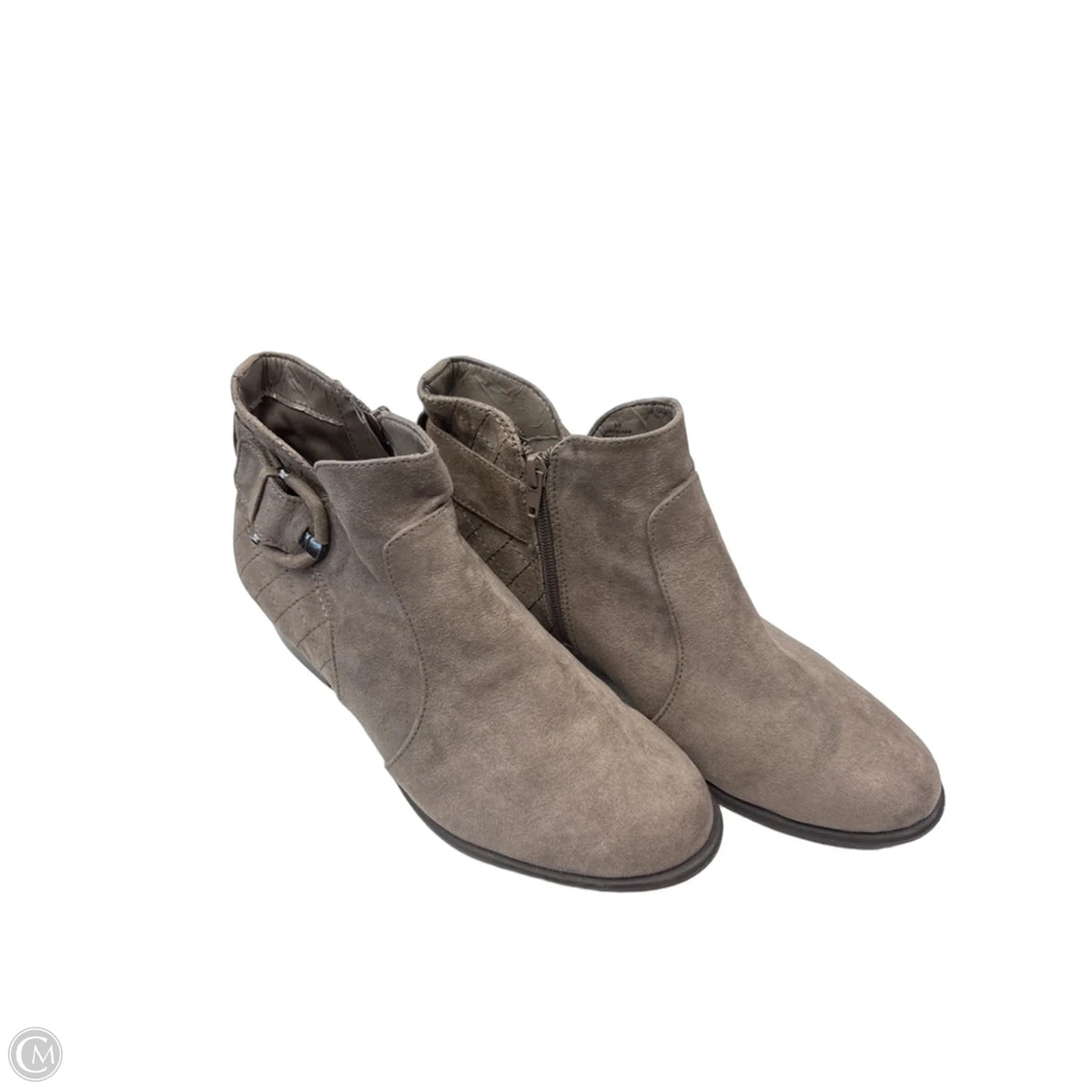 Boots Ankle Flats By Unisa In Brown, Size: 9