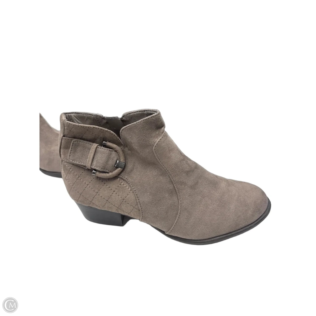 Boots Ankle Flats By Unisa In Brown, Size: 9
