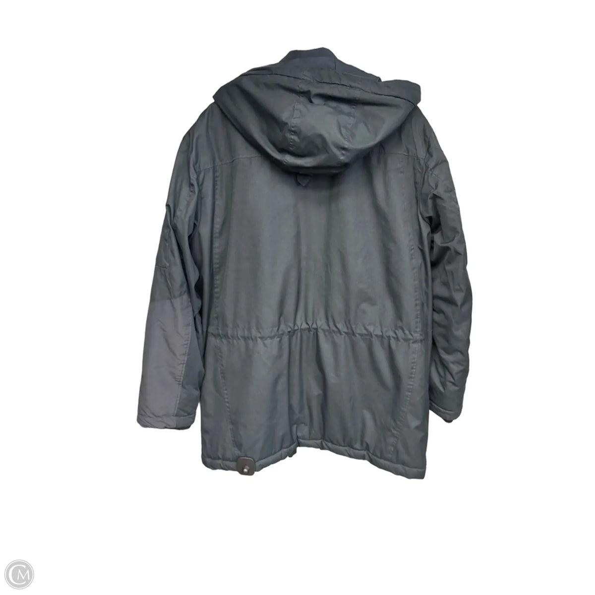 Coat Parka By Clothes Mentor In Black, Size: M