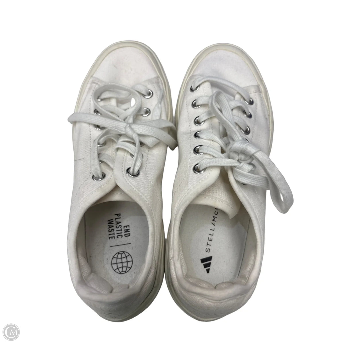 Shoes Sneakers By Adidas In White, Size: 9