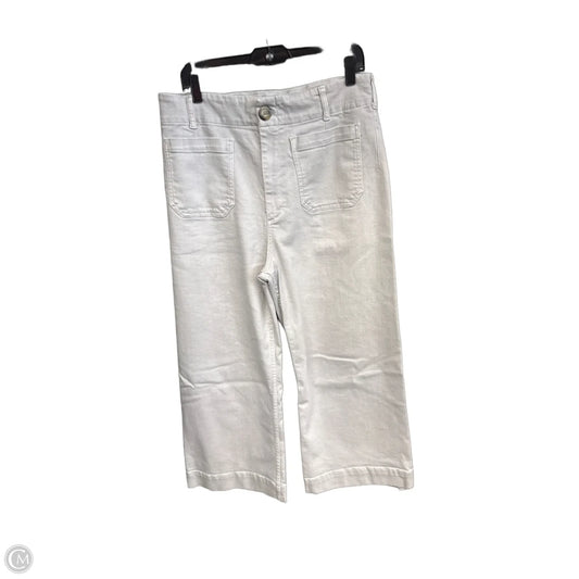 Pants Cropped By Maeve In Grey, Size: 14