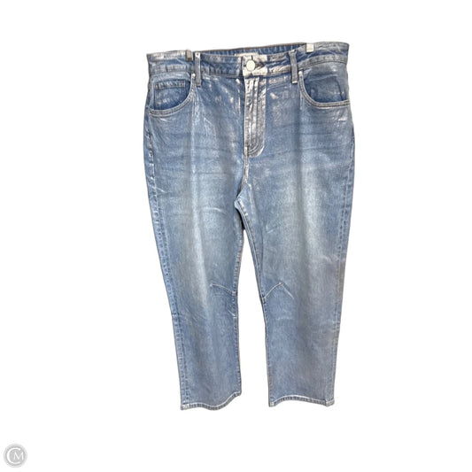 Jeans Straight By Kut In Blue Denim, Size: 12
