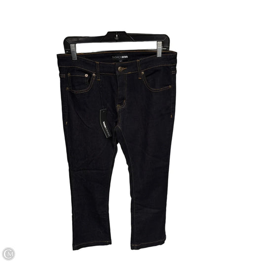 Jeans Boot Cut By Fashion Nova In Blue Denim, Size: M